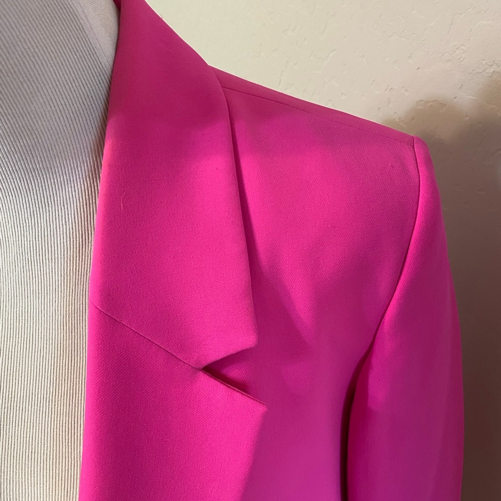 Dkny Patch Pocket Oversized Blazer - image 2